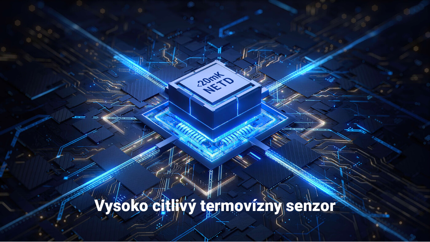 Vysoce citlivý termovizní senzor