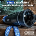 Prinášame vám najväčšiu súťaž tohto roka o termovízny monokulár Conotech Aquila 650 LIIR v hodnote 2499€! 🔥- Zabudovaný laserový diaľkomer v šošovke s meraním do 1200m - 50mm šošovka, Senzor 640×512, NETD menej ako 20 mK - Rozsah detekcie až 3540 m - Výdrž batérie viac ako 10 hod a mega rýchle nabíjanie⚡ Podmienky sú jednoduché:⁠ 1⃣ Lajkni túto foto 2⃣ Sleduj profil @huntinglandsk a @conotech.global 3⃣ V komentári označ 2 poľovníckych parťákovZapojiť sa môžete do 6.10.2024 23:59 hod. Výhercu vyžrebujeme 7.10.2024 na našom instagrame. 🌔 Viac o CONOTECH sa dozviete v odkaze v našej bio. Držíme palce!#polovnictvo #myslivost #jagd #hunting #Conotech